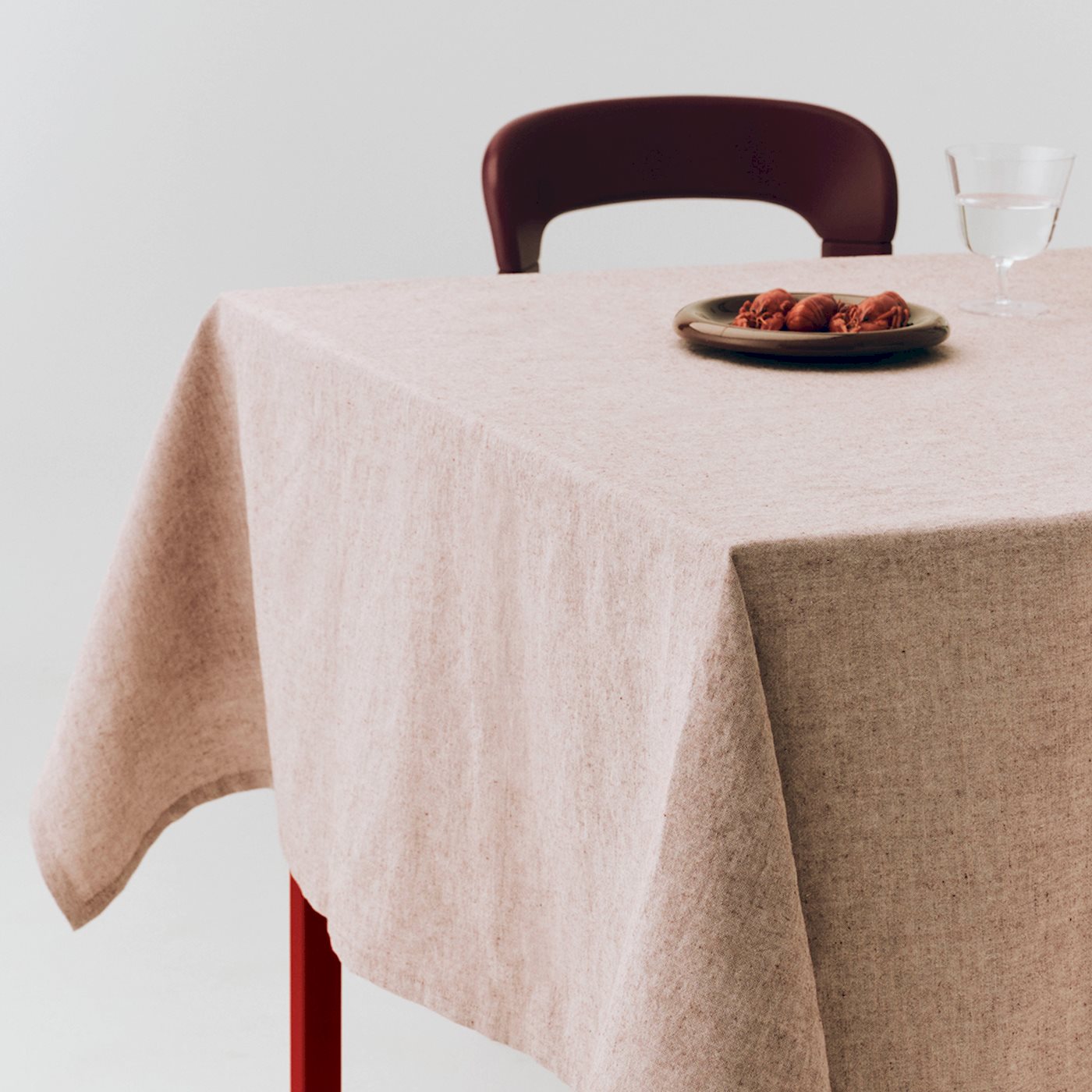 Terrazza Tablecloth - L230 - Soft Burgundy