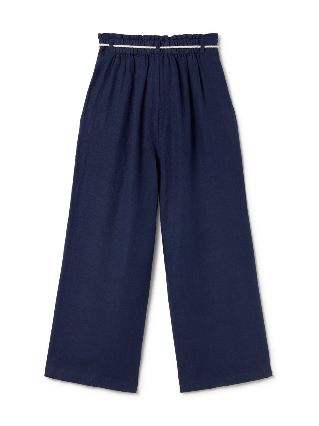 San Vito Linen Pants — Blue Night