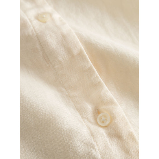 Classic Linen Dress - GOTS/Vegan - Butter Cream