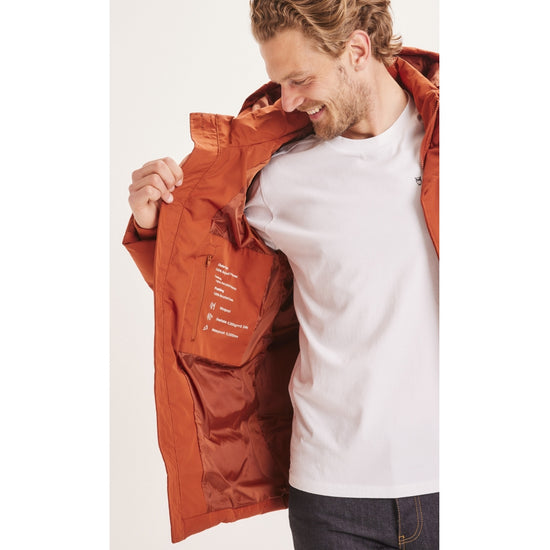 FJORD Puffer jacket - GRS/Vegan - Arabian Spice