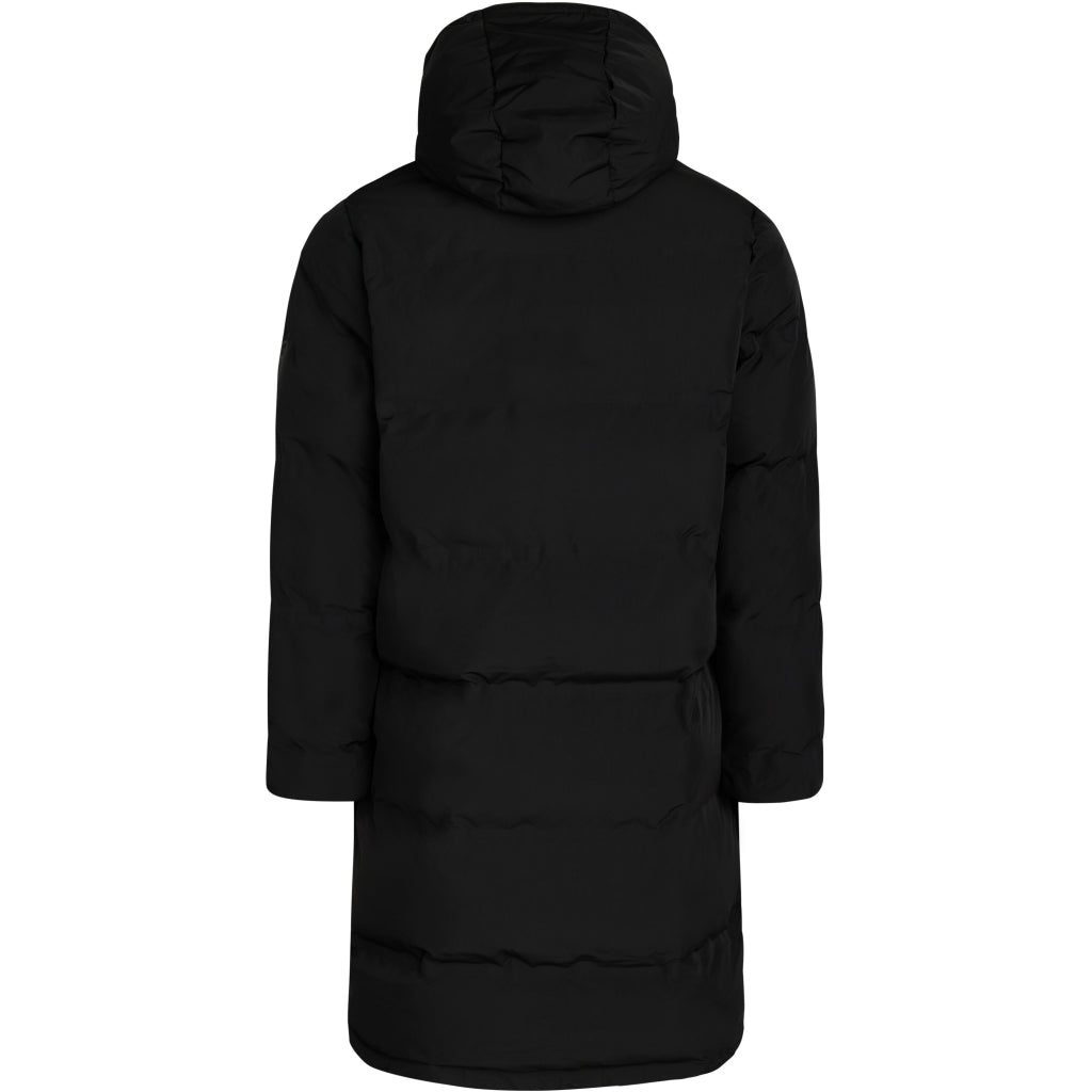 ALLYSSA Maxi Puffer Jacket - GRS/Vegan - Black Jet