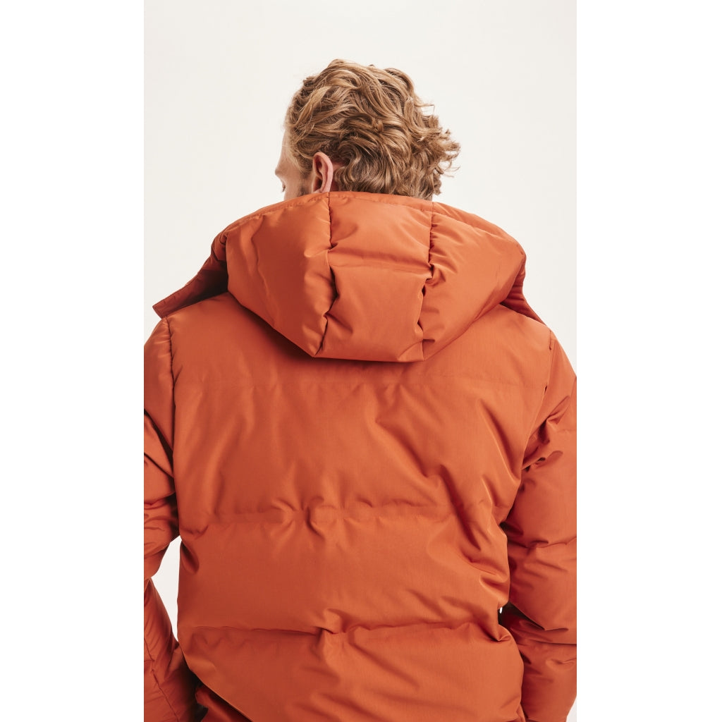 FJORD Puffer jacket - GRS/Vegan - Arabian Spice