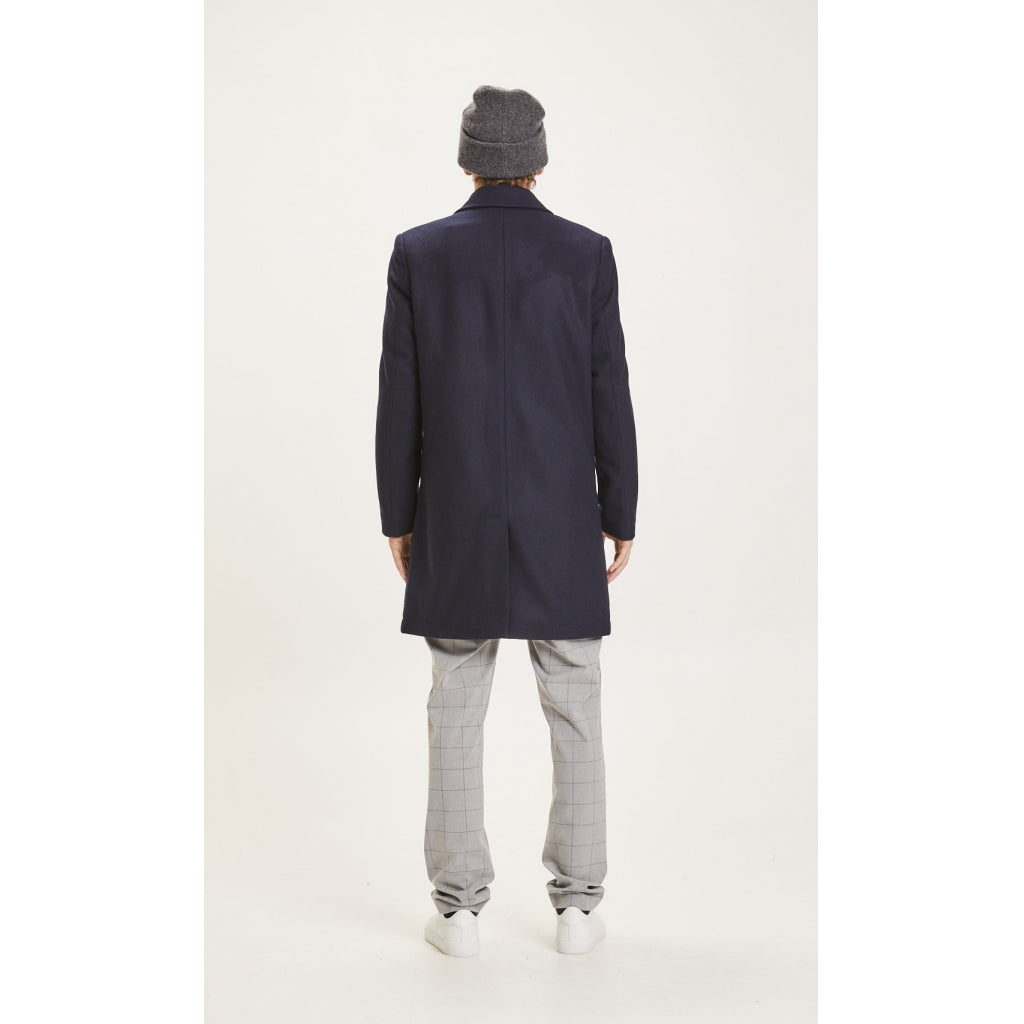 BEECH wool carcoat jacket - GRS - Total Eclipse