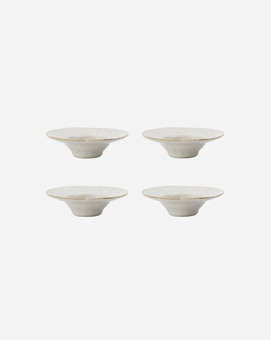 Load image into Gallery viewer, Pion Egg Cup - Grey/White - Set of 4
