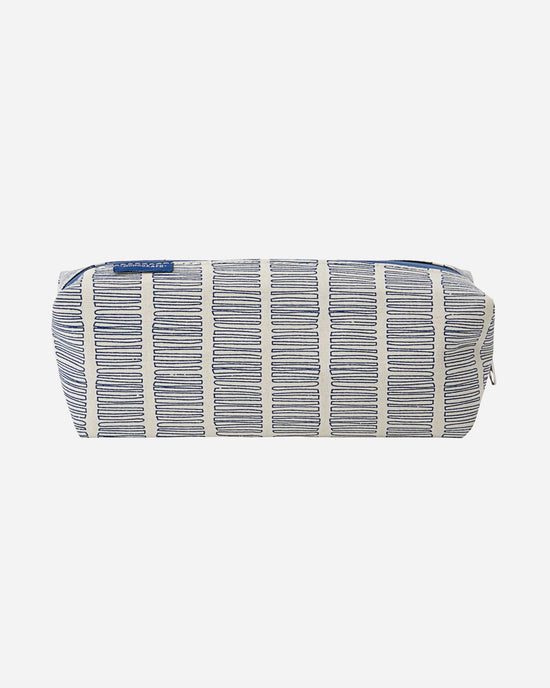 Load image into Gallery viewer, BUMP Pencil Case - Blue &amp;amp; Sand
