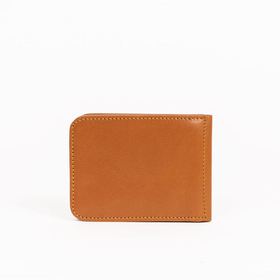 Bifold Wallet with Clip - Caramel