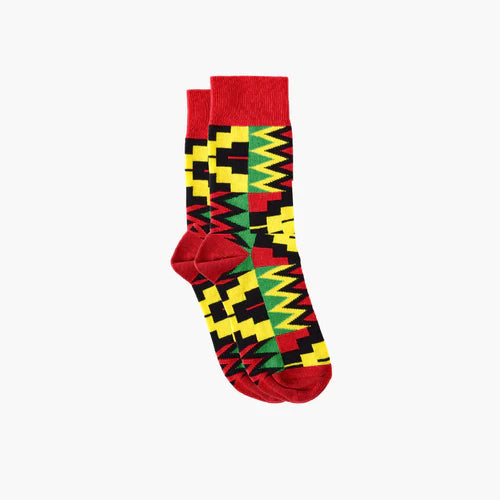 Zion Socks - Red