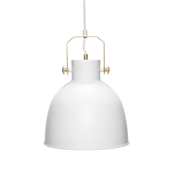 Ceiling Lamp - White & Gold Coloured