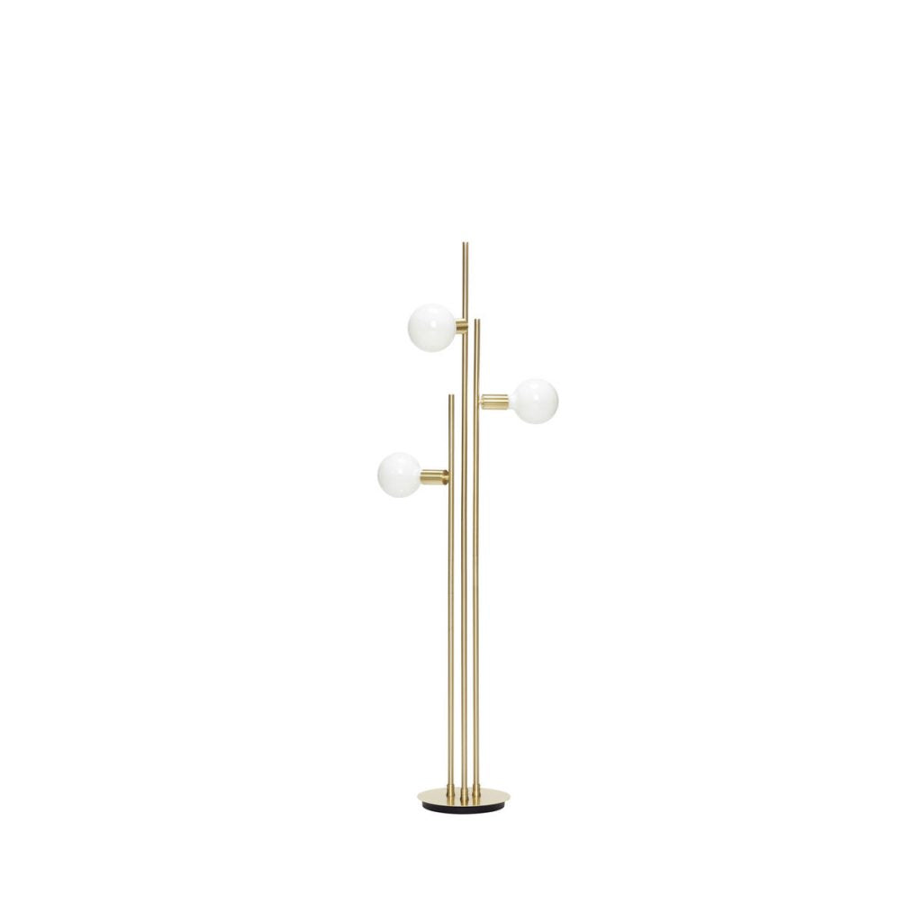 Balance Floor Lamp - Brass