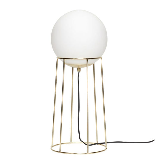 Balance Lamp H60 - Brass & White