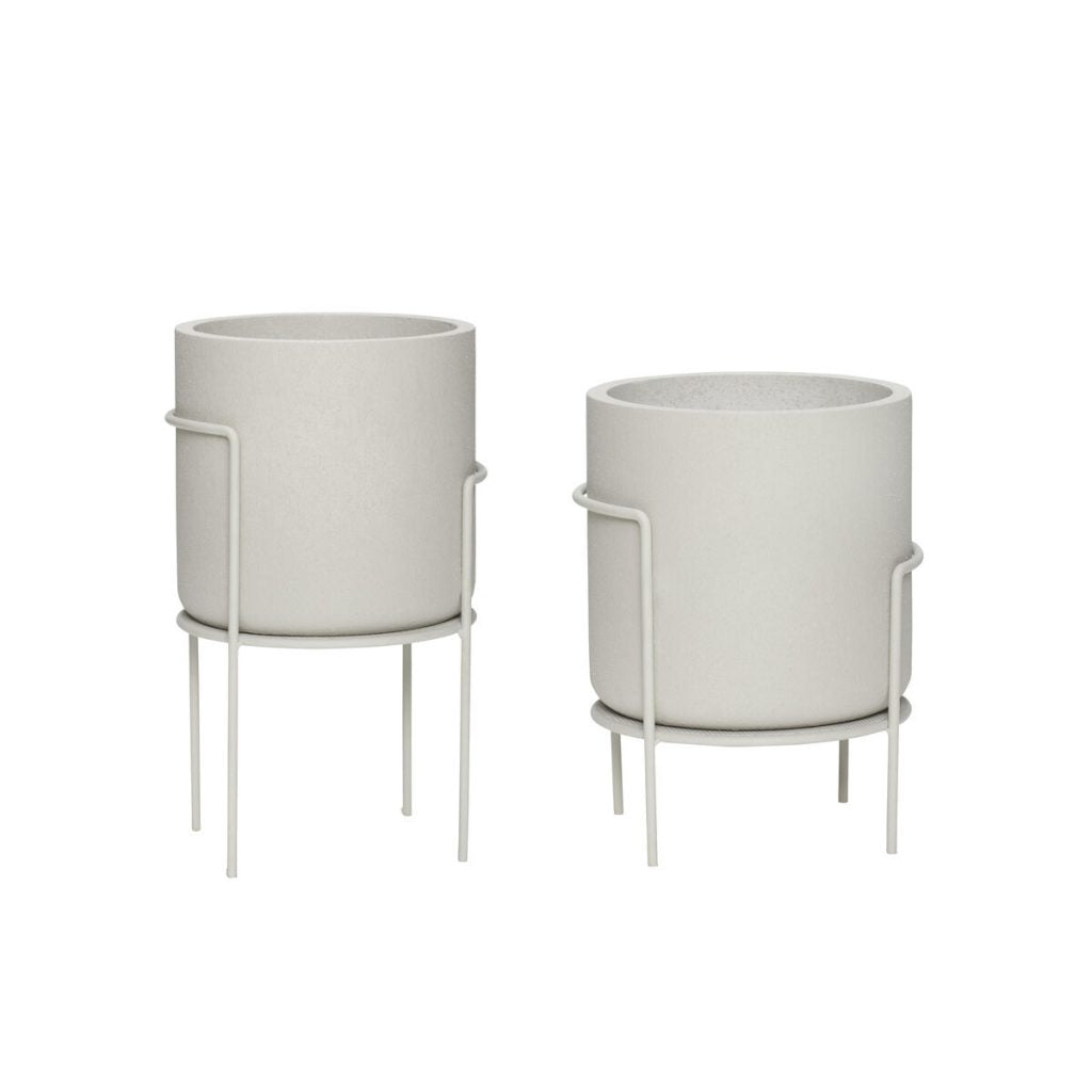 Load image into Gallery viewer, Structure Pots Legs - Grey - Set of 2
