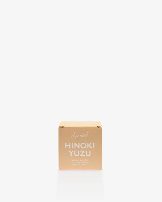 NATURAL BAR SOAP - HINOKI YUZU
