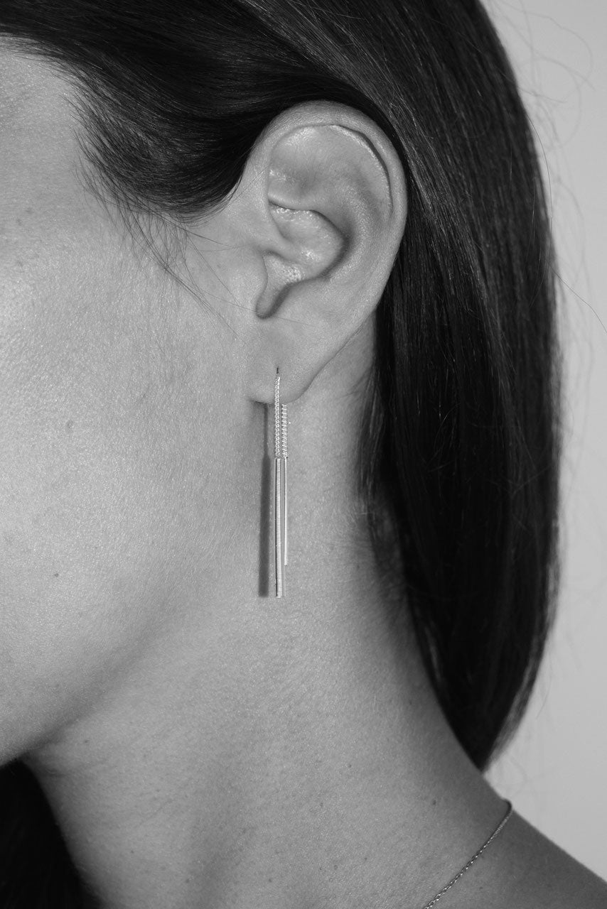 Tube Chain Earrings
