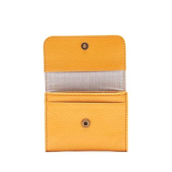 Folding Wallet Small  - Mustard