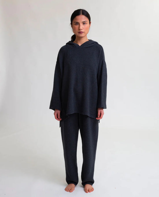 Finley Recycled Cotton and Wool Trousers - Black