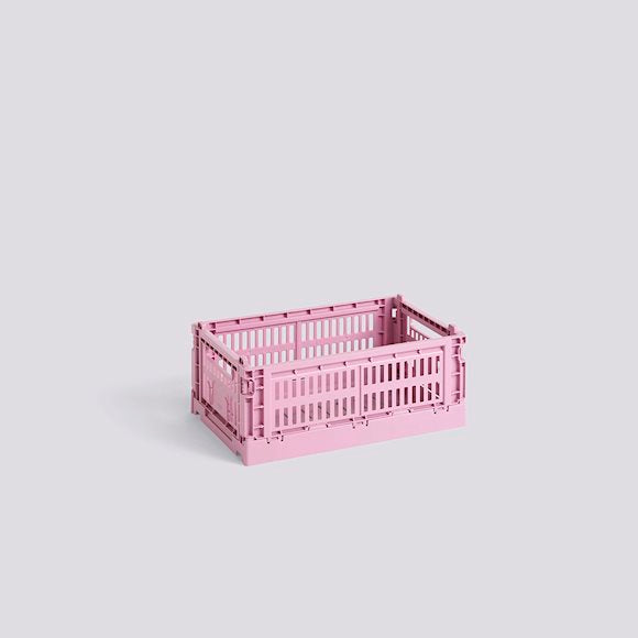 HAY COLOUR CRATE / S DUSTY ROSE