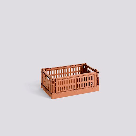 HAY COLOUR CRATE / S TERRACOTTA