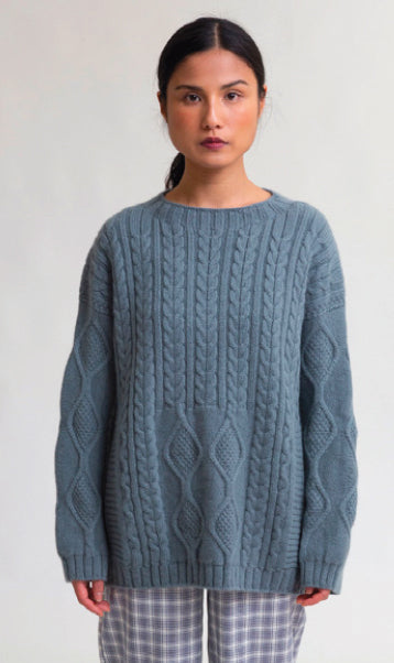 Load image into Gallery viewer, Kirstin Lambs Wool Jumper - Sage
