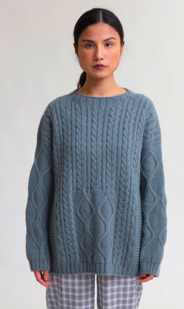 Kirstin Lambs Wool Jumper - Sage