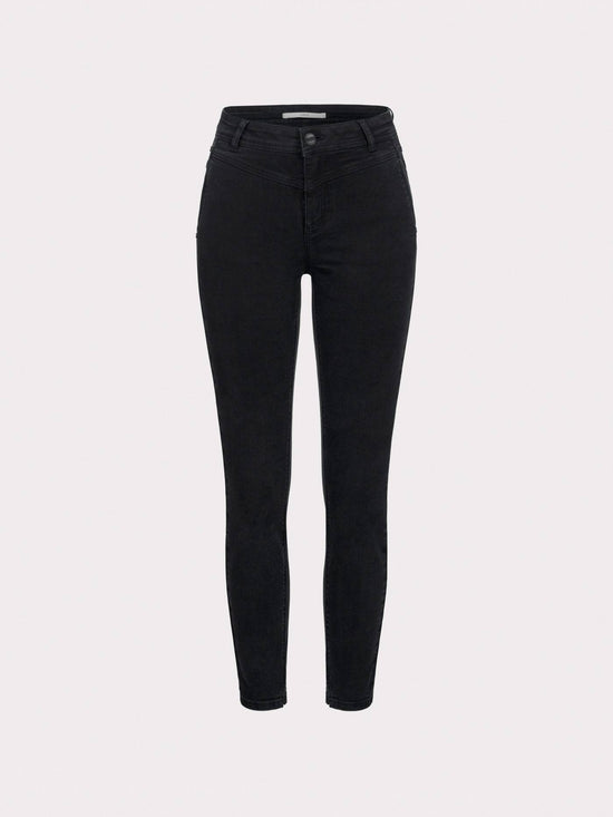High-Waist Jeans OCS - Black Denim