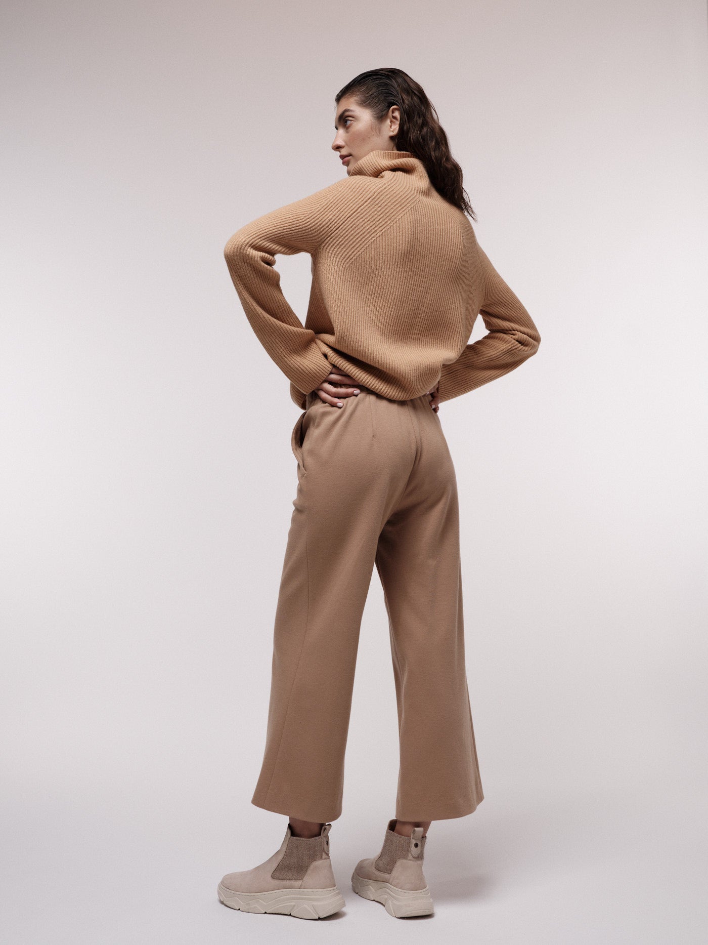 Load image into Gallery viewer, CULOTTE - camel
