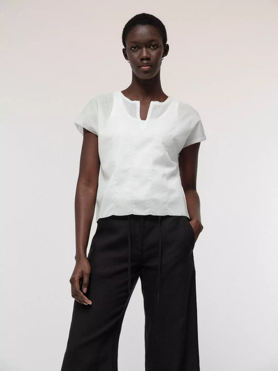 BLOUSE SHIRT - White