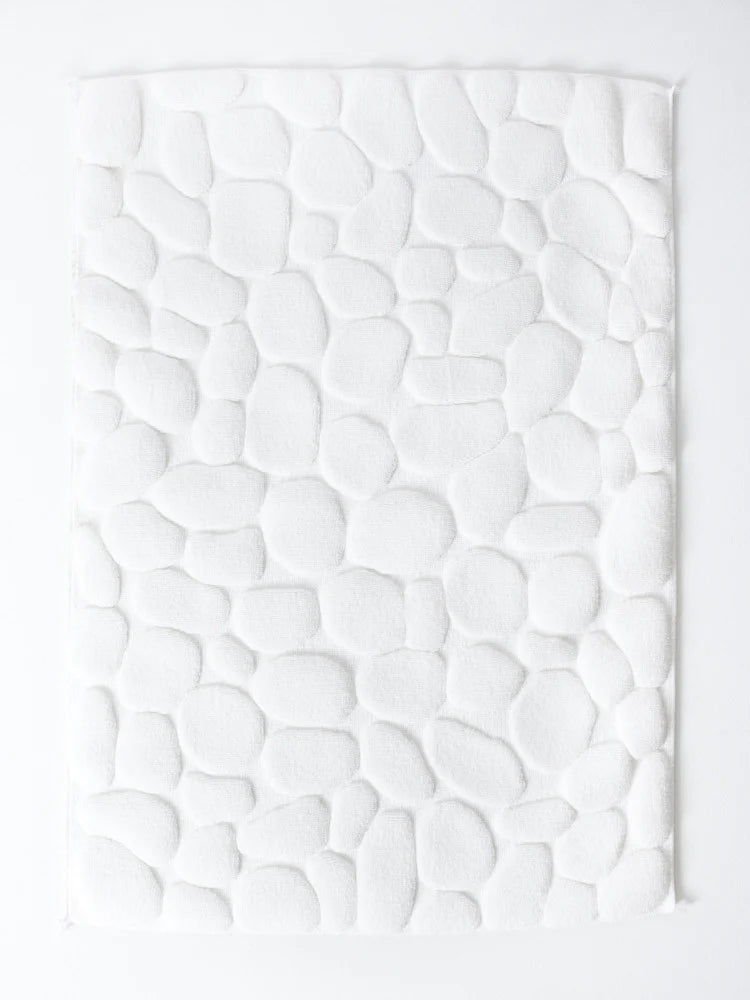 Load image into Gallery viewer, Ishikoro Pebble Bath Mat - White
