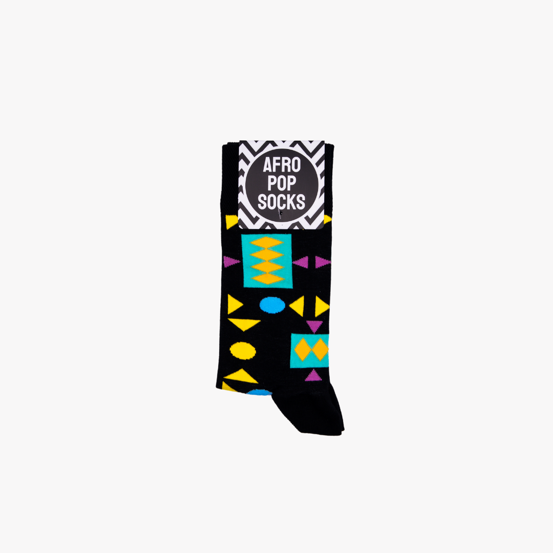 Retro Socks - Black