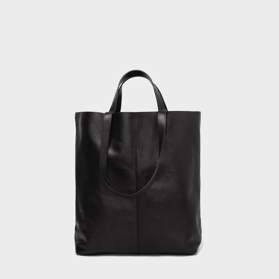Load image into Gallery viewer, TB02 STRAPS TOTE BAG - Black
