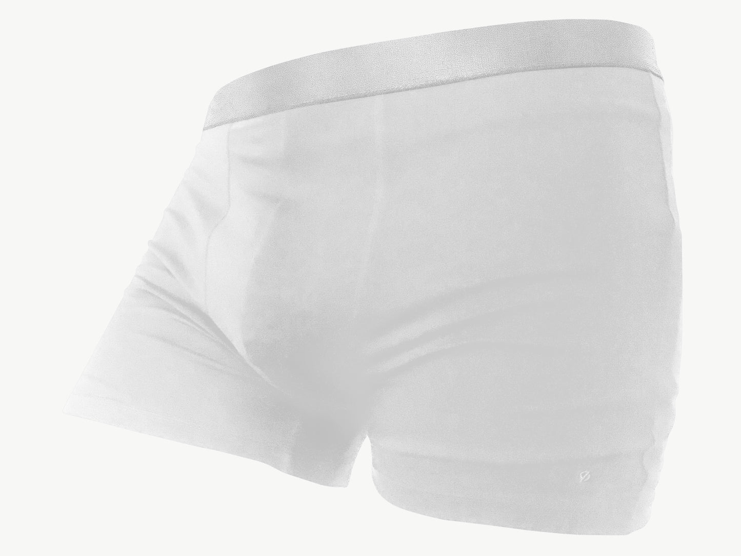 Load image into Gallery viewer, Lyocell Boxer Brief - White
