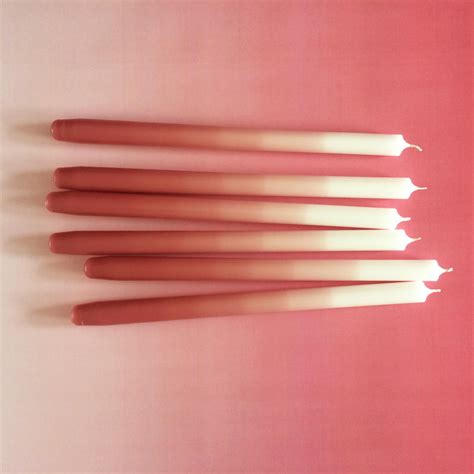 GRADIENT CANDLES - autumn red