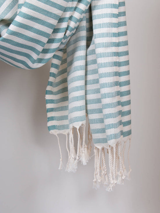 Sorrento Hammam Towel - Grey Green