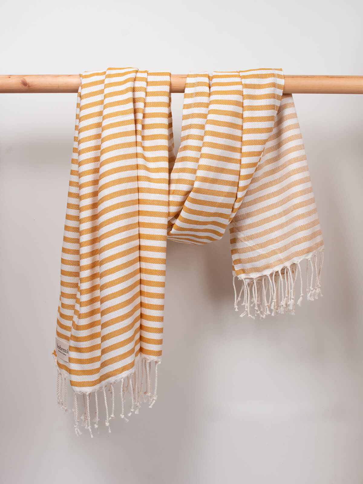 SORRENTO HAMMAM TOWEL - Mustard