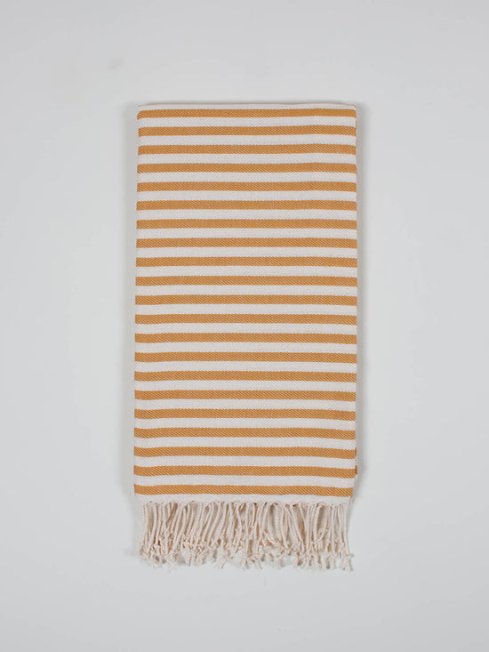 SORRENTO HAMMAM TOWEL - Mustard