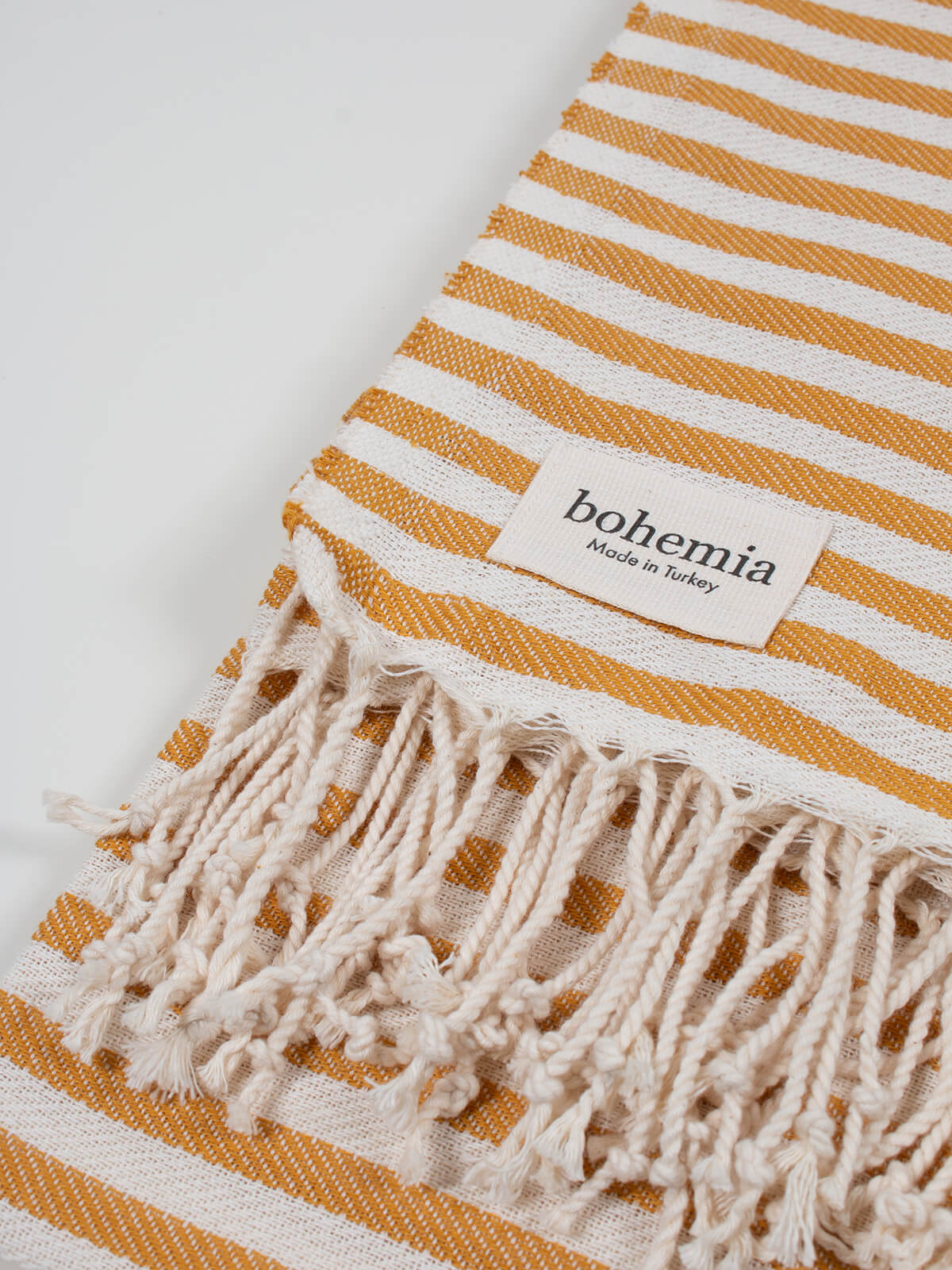 SORRENTO HAMMAM TOWEL - Mustard