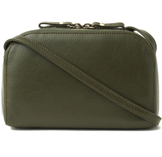 Crossbody Wallet Round - Olive