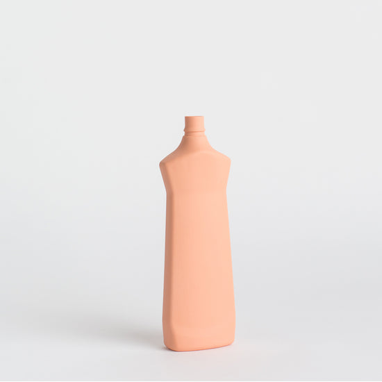 Porcelain Bottle Vase #1 - orange