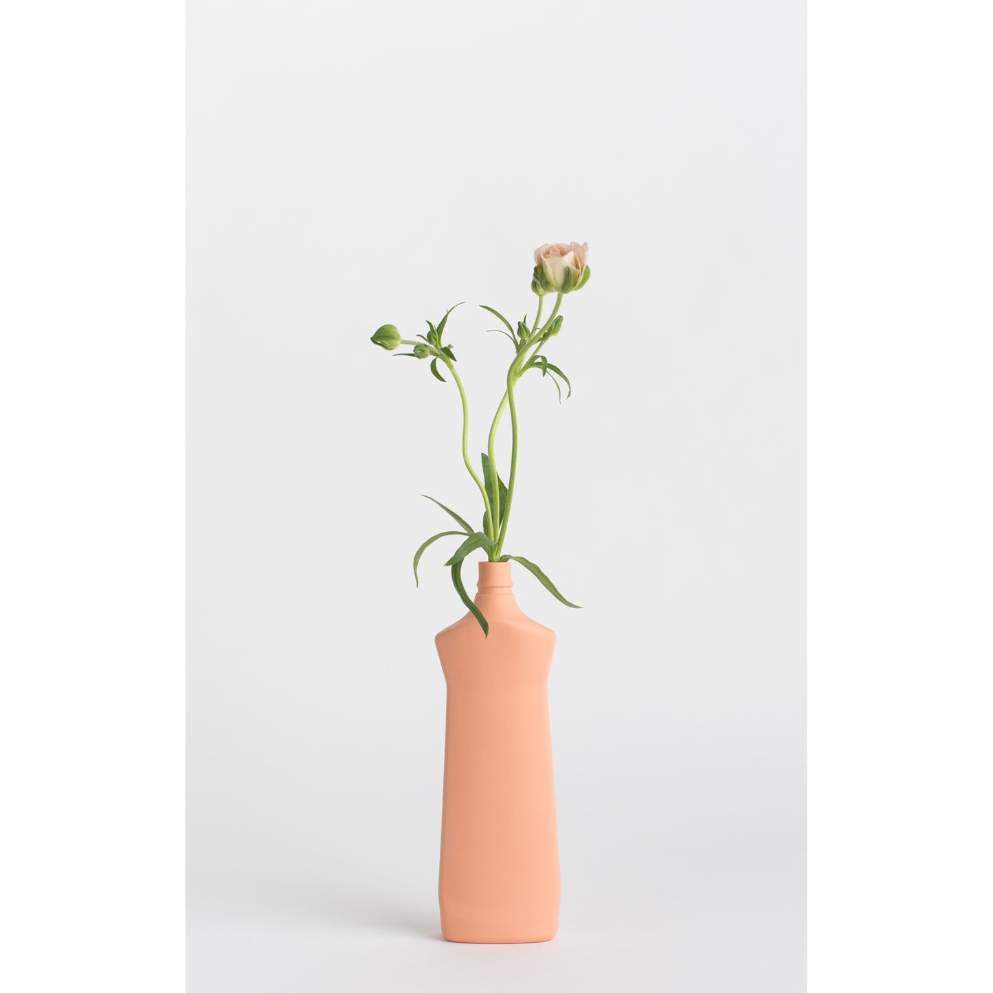 Porcelain Bottle Vase #1 - orange
