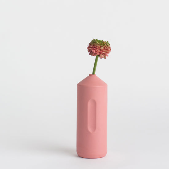 Load image into Gallery viewer, Porcelain Bottle Vase #2 - old red
