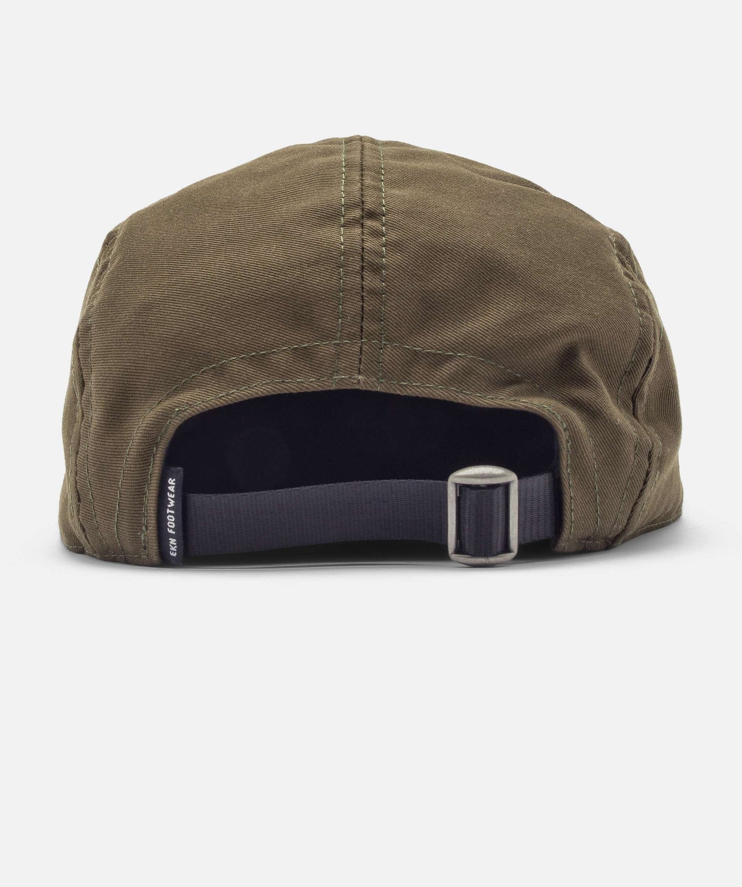 5 Panel Cap - Olive Canvas Vegan