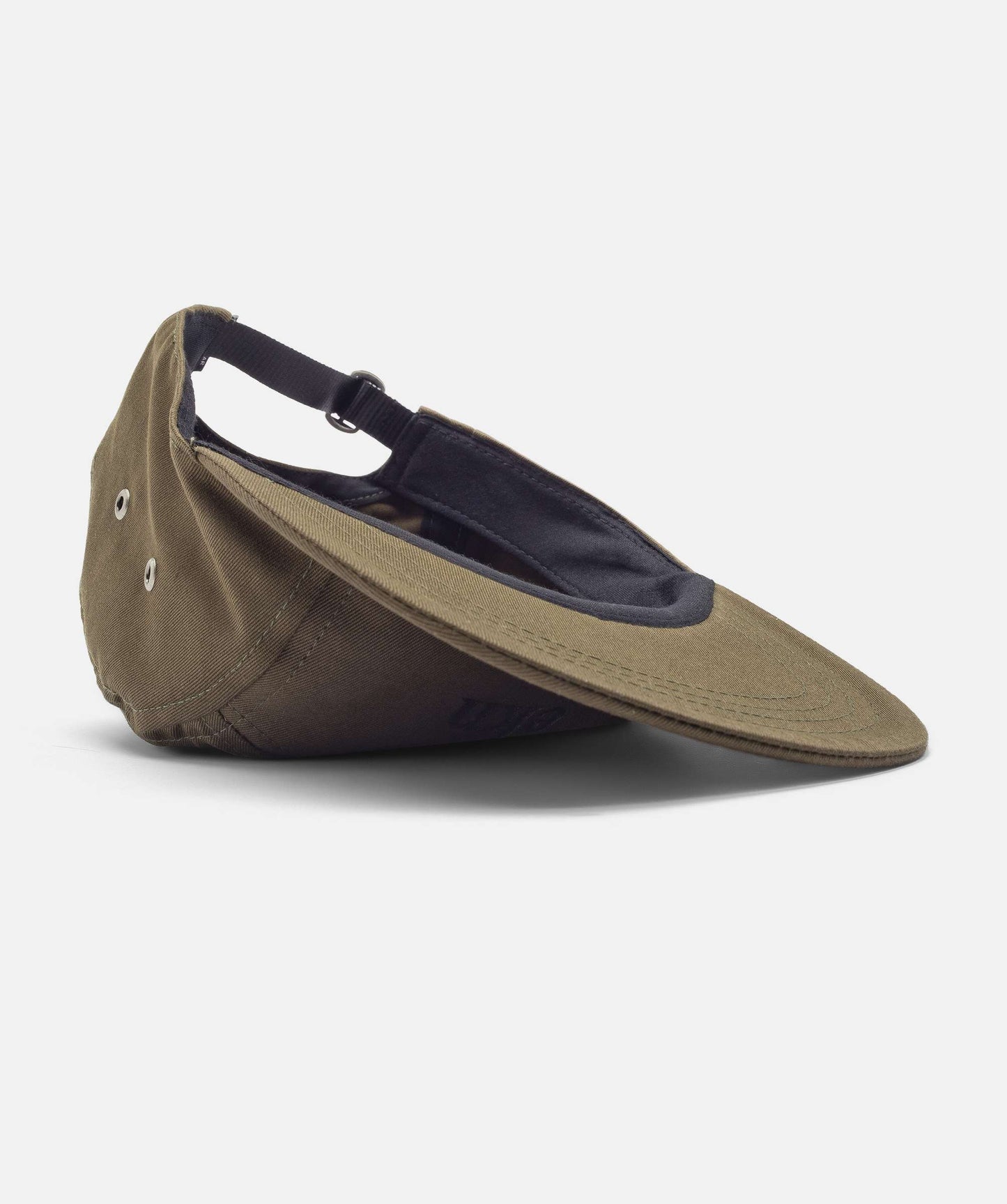 5 Panel Cap - Olive Canvas Vegan