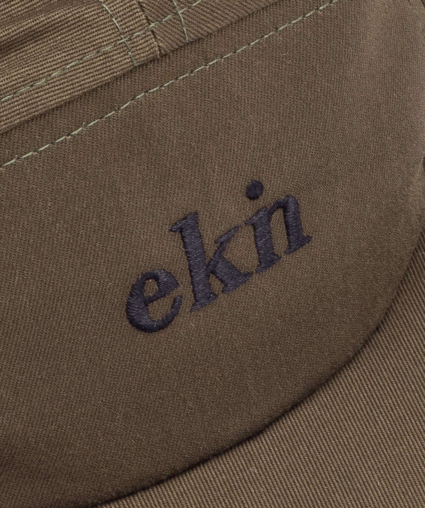 5 Panel Cap - Olive Canvas Vegan