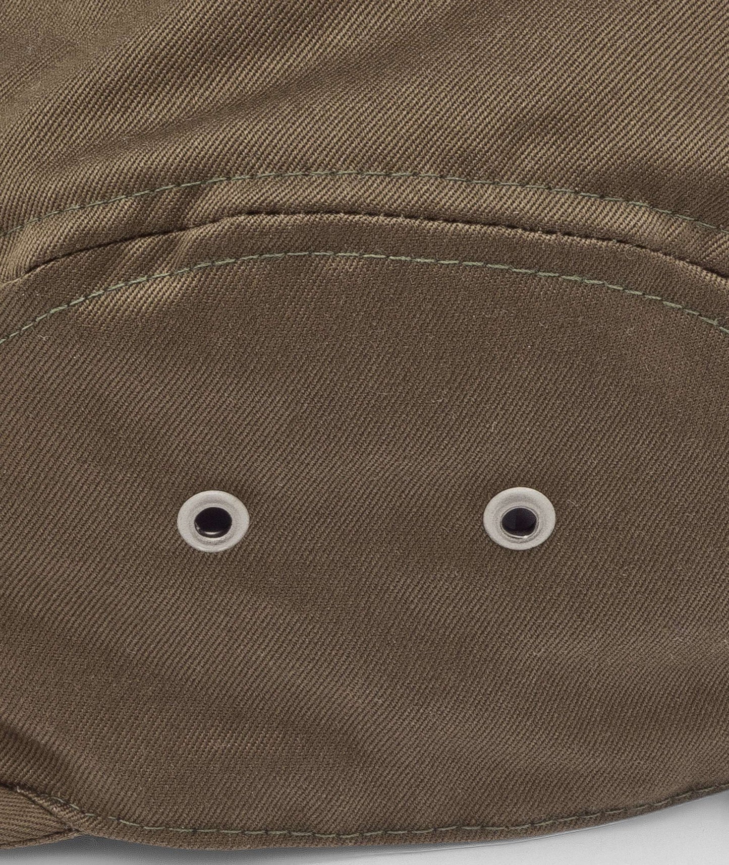 5 Panel Cap - Olive Canvas Vegan