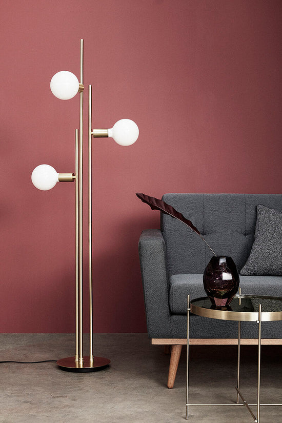 Load image into Gallery viewer, Balance Floor Lamp - Brass

