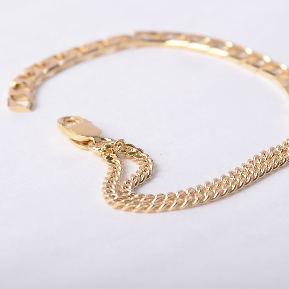 Bracelet Chain Mix  - gold plated