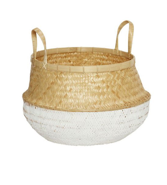 Load image into Gallery viewer, Daze Baskets - White/Natural
