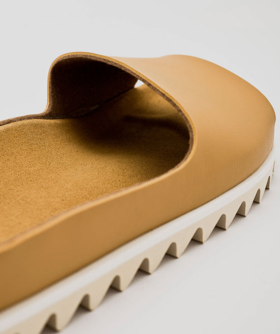 Palm Sandal - Cognac Leather