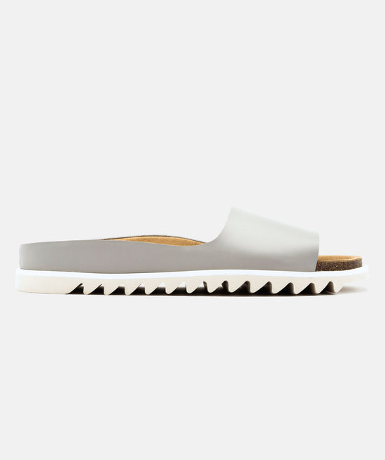 Load image into Gallery viewer, Palm Sandal – Grey Vegan

