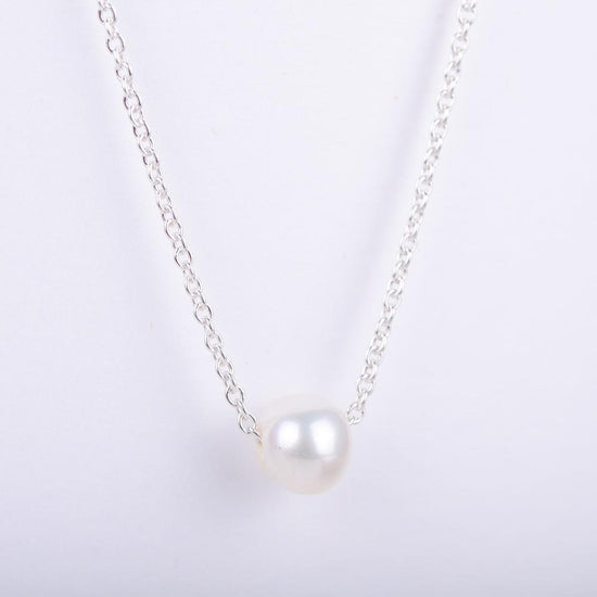 Full Moon Necklace - silver