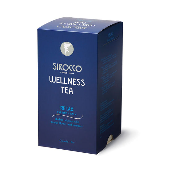 Wellness Tea Relax - 20 Sachets of Organic herbal tea blend
